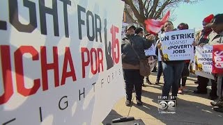 Fight For $15 Activists Plan Day Of Marches