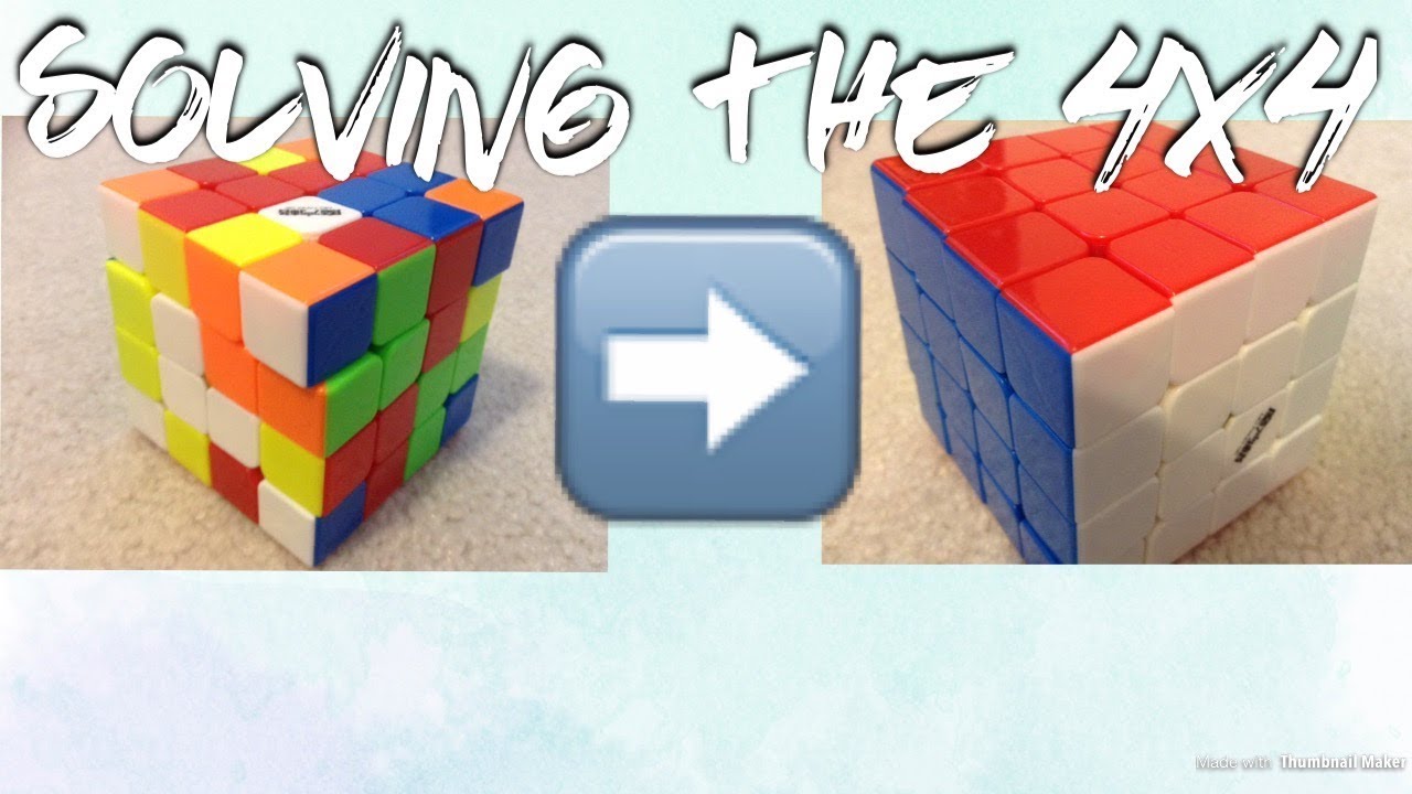 Solving The 4x4x4 Rubik's Cube - YouTube