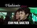 Rihanna arrives to Jean Paul Gaultier Fall/Winter 2014-15 | Paris Fashion Week | FashionTV