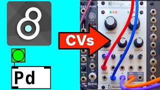 Sending CVs from Pure Data & Max/MSP (DIY Eurorack Tutorial)