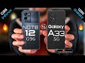 Infinix Note 12 G96 vs Samsung galaxy A33 5G AnTuTu Benchmark | Camera | Display Full Comparison