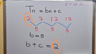 LINEAR NUMBER PATTERN | GRADE 10