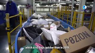 China's courier sector sees parcel handling surge in early 2023
