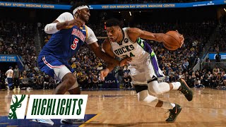 Highlights: Bucks 109 vs. Warriors 122 | 3.12.22