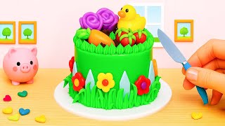 Cake Recipe – Miniature Garden Cake Decorating That Calms the Soul 🍀