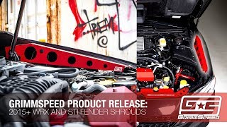 New Product: GrimmSpeed Fender Shrouds for 15+ WRX and STI