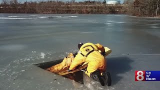 Is it safe to go ice skating on local lakes and ponds?