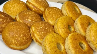 TWO SNACKS, SAME BATTER!! // BAKED DOUGHNUTS \u0026 ROUND STEAMED CAKES