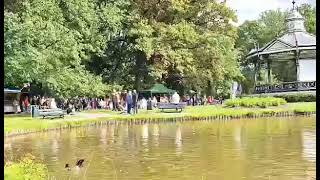 Impressie van de zondagmiddag concerten in het mooi Oranjepark te Apeldoorn.