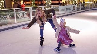SAVANNAH AND EVERLEIGH ICE SKATING!!!