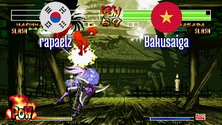 FT5 @samsho4: rapaelz (KR) vs Bakusaiga (VN) [Samurai Shodown IV Fightcade] Jan 18