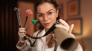 Fastest ASMR 7 (School Nurse Exam, Therapist, 360 Hearing Test, Makeup, Measure, Gynecologists)