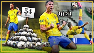 54 GOLES con 38 Años: Cristiano Ronaldo el REY del 2023