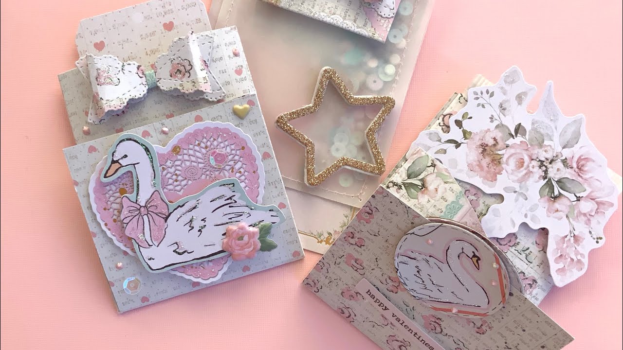 Valentines đŸ’—Series 6x6 Paper Projects Pocket Album w/ Fun Embellishment Ideas