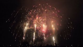 【広角4K】2024 諏訪湖祭湖上花火大会 エンディング・煙火店紹介「2024 Lake Suwa Fireworks Festival Ending」#諏訪湖花火2024#諏訪湖花火