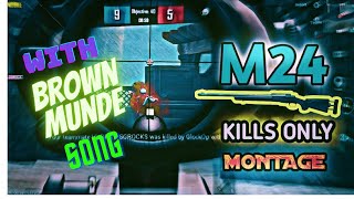 Only M24 Challenge In TDM With Punjabi Song Brown Munde