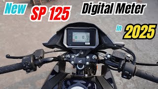 New SP125 with Digital Meter and DRL Updates, Price