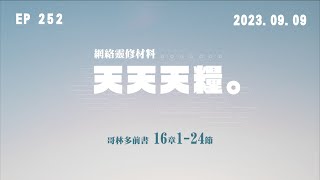 天天天糧 - 哥林多前書 16章1-24節