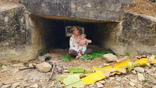 Homeless single mother living in the sewer l ly tieu phuong