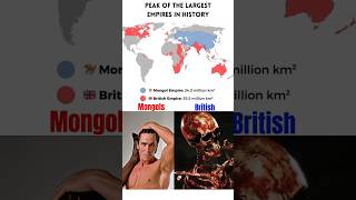 World Biggest Conquerers Comparison 😨 #geography #map