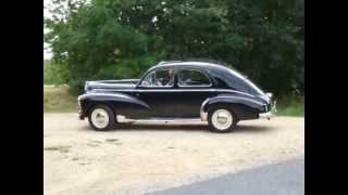 Ma Peugeot 203, 1ier tours de roues après restauration.