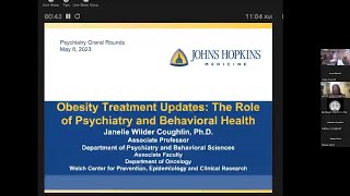 Johns Hopkins Psychiatry Grand Rounds | Janelle Coughlin, Ph.D.