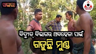 ଖଇରା: ବିଦ୍ୟୁତ୍ ବିଭାଗର ବଡ ଅବହେଳା... ପୁଣି ଘଟିଲା ଅଘଟଣ...@ABHAYANEWSODISHA