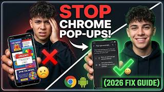 Stop Chrome Pop-ups & Redirects (2026 Fix Guide)