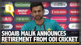 Shoaib Malik Announces Retirement from ODI Cricket: ICC World Cup 2019 | The Quint