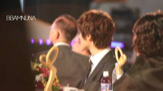 [Fancam] 111121 Korean Popular Culture and Arts Awards - 민혁\u0026정신(minhyuk\u0026jungshin)