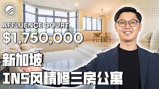 Affluence Court | 新加坡高级Ins风三房式公寓 #新加坡林氏房产 #新加坡公寓