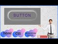 Neumorphism UI Button | Pure CSS Tutorial