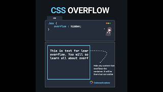 CSS Overflow Visual Tutorial🚀