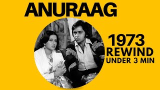 ANURAAG | 1974 Award-Winning Film #bollywood Rewind Under 3 Minutes #shorts #vinodmehra  #oldisgold
