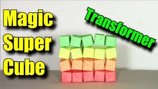 ORIGAMI MOVING CUBES Magic Super Transformer