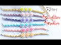 Konektor Masker Mutiara | Mask Connector Rose Beaded Jewelry