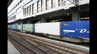 【Japan Railway】ヤマト(大ネコロジー・DD)・ディーライン・札幌通運・UV51A 白JOT積載 3053レ EH500-78牽引