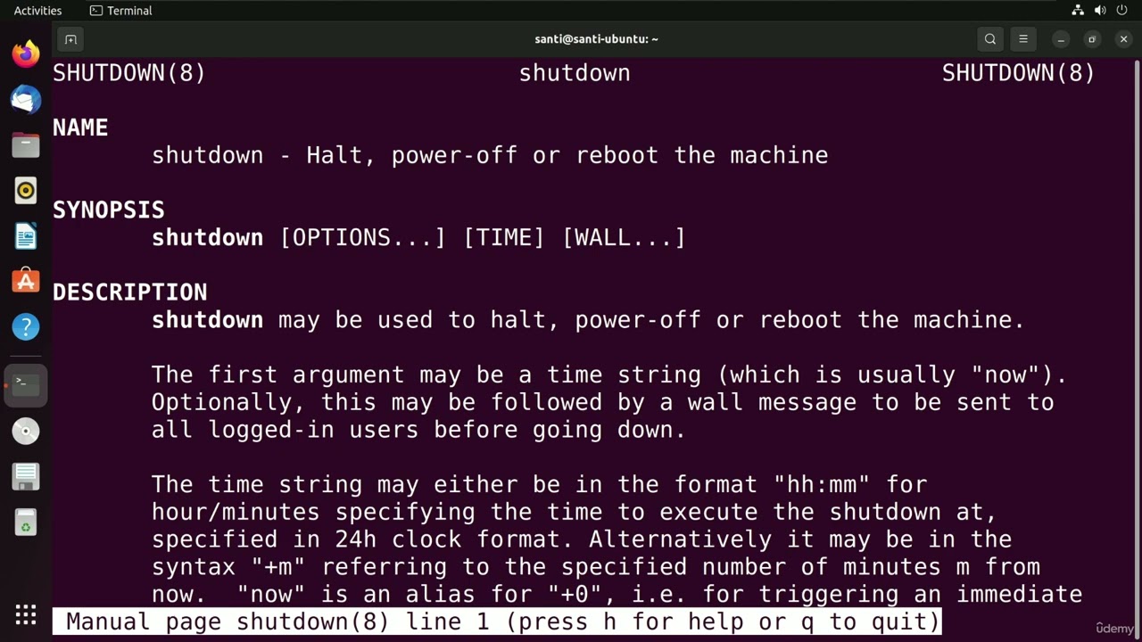 011 Apagado Del Sistema Halt, Poweroff, Reboot, Shutdown - YouTube