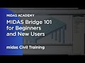 MIDAS Bridge 101 for Beginners and New Users | midas Civil | Bridge Design | Civil Engineering