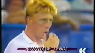 1989   Us Open   Finale   Boris Becker b Ivan Lendl 21 22