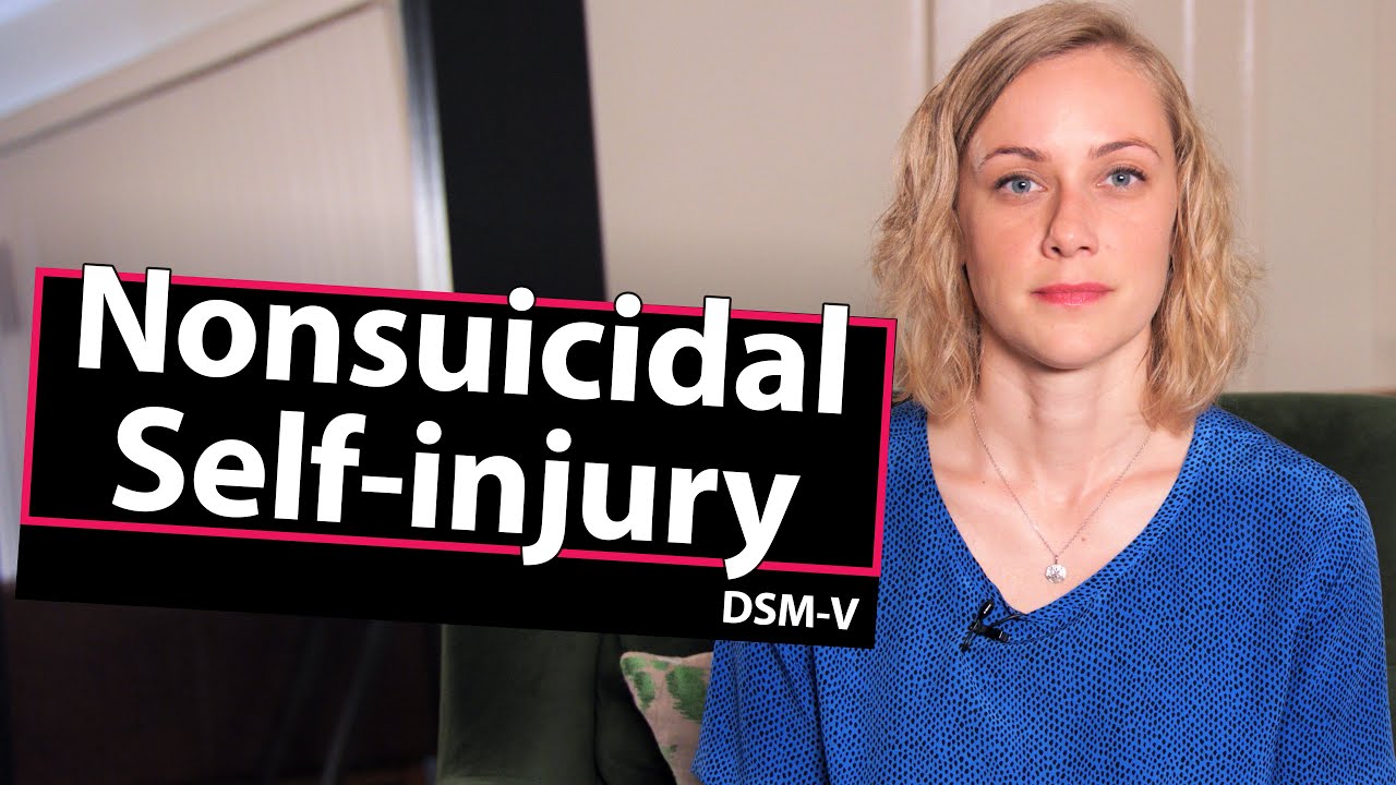 Nonsuicidal Self-Injury - YouTube