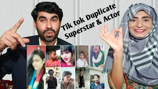 Pakistan Reaction To Tik tok Duplicate Superstar | tik tok Duplicate Actor.