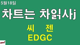 5월18일 여기서 매수! 씨젠,EDGC