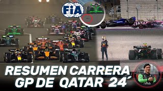 ESCANDALO de la FIA, COLAPINTO y CHECO PEREZ ¿QUE PASÓ? SAUBER ¡¡PUNTUA!! – RESUMEN GP QATAR F1 2024