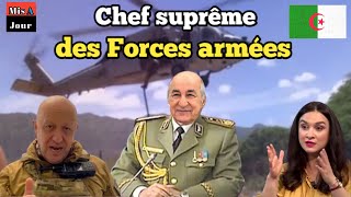 Algérie :  Je n'arrive pas à croire, Tebboune à l'intérieur d'une caserne militaire
