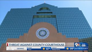 El Paso County Courthouse receives threats