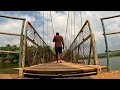 gangavali hanging bridge juga hanging bridge ಗಂಗಾವಳಿ ತೂಗು ಸೇತುವೆ gokarna day 4