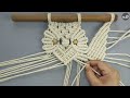 how to make owl macrame wall hanging macrame animal tutorial