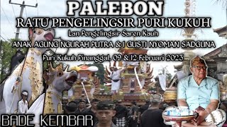 TRADISI BALI || NGABEN || Palebon Pengelingsir Puri Kukuh || Upacara Atiwa tiwa