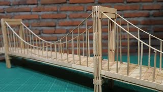 How to Make Rainbow Bridge Tokyo With Popsicle Sticks & Bamboo